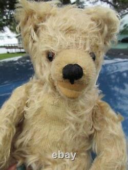 Vintage Mohair Teddy Bear Growler Claws 18 German Steiff Schuco Hermann Cute
