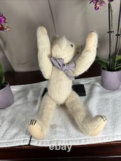 Vintage Mohair Teddy Bear Jointed 13 Excellent Shape RARE