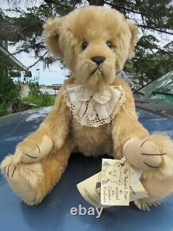 Vintage Mohair Teddy Bear Sunny Sissy Blonde Jacque Bears Kudner Ooak 20