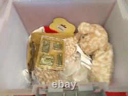 Vintage Plush Teddy Bear Making materials Mohair and 2 books 1990's