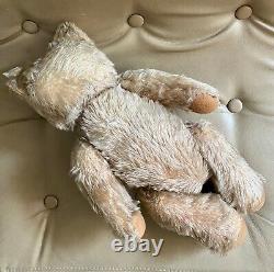 Vintage Steiff Mohair Teddy Bear with Button 16 Tall