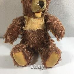 Vintage Steiff Zotty Mohair Teddy Bear Jointed