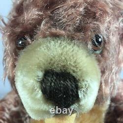 Vintage Steiff Zotty Mohair Teddy Bear Jointed