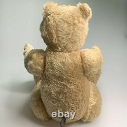 Vintage Teddy Bear Cooperstown Bears Private Issue 21 Mohair Claws Euc