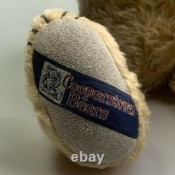 Vintage Teddy Bear Cooperstown Bears Private Issue 21 Mohair Claws Euc