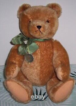 Vintage Teddy Bear Hermann Gold Mohair Bear Germany c 1950/60's