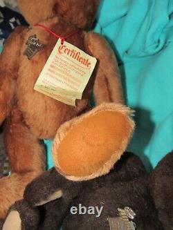 Vintage Teddy Bear Rare Apricot Strawberry Blonde Fur West Germany Althans 20