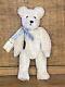 Vintage Yorkshire Mohair Teddy Bear White Artist Lyle Big Softies