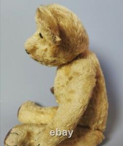 Vintage c1940s mohair Teddy bear, jointed, long snout