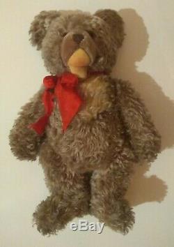 Vintage original Steiff ZOTTY Long mohair Teddy Bear stuffed animal