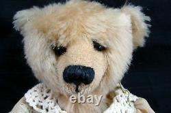 Vtg 1996 1st Ltd 1 Of 1 Custom Denise Purrington Emily Signed Artist Teddy Bear