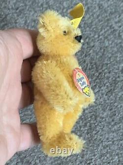 WOW-Vintage Miniature Steiff Teddy Original Bear 3Excellent ALL ID Buy Now