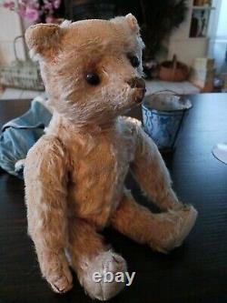 Well Loved, Antique Teddy Bear, With Antique Clothes & Accessories, Seaside