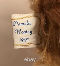 Wooley Bear Cottage Pemberton Jingle Bell Collar Artist Pamela Wooley 1991